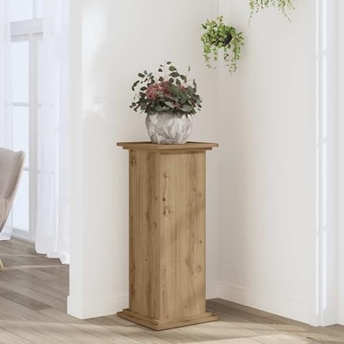 Lumanois Supper Piante Rovere Artigianale 33x33x80 cm Multistrato,Casa e Giardino,Prato e Giardino,Giardinaggio,Supporti per Piante,12.8kg-852977