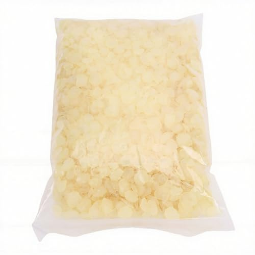 Xiuganpo Dammar Resin, 200g Natural Varnish Adds Luster Translucent Effect, Beeswax Medium with Easy Melt Blend for Oil Painting Furniture Jewelry Art