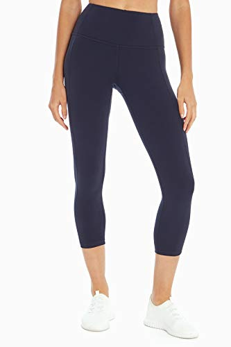 Marika kvinnors Brooke hög midja mitten av vaden capri leggings capri leggings