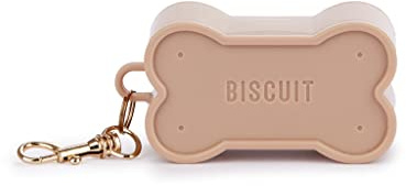 balvi Hundekotbeutelspender Biscuit Farbe Braun Bei Allen Hundespaziergängen unentbehrlich In Keksfor