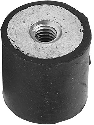 4Pcs Innengewinde-Gummi Gummipuffer, Silentblock Gummi-Metall-Puffer, Anti-Vibrations-Spulen-Isolator-Dämpfer (DE10*10 M4)