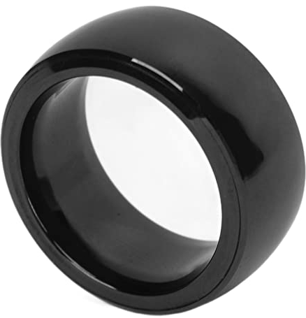 R4 Smart Ring, Keramik-NFC-Ring, Hervorragende Streuleistung, IP68-Szenariobenachrichtigung für IOS-Telefone (Nr. 10)