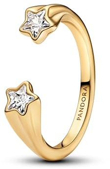 PANDORA Damen-Ring Sternschnuppen Gold 163582C01