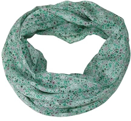 beybey® Blümchen Damen Loop Schal aus Seide und Baumwolle und in herrlichen Farben.