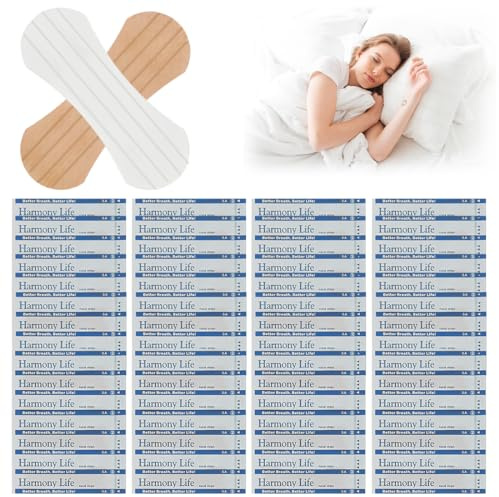 IKOPFLN Nasal strips 60pcs bandes nasales pour enfants pansements nasaux anti-ronflement mieux respirer nasales pour adultes et enfants(couleur chair et transparent)
