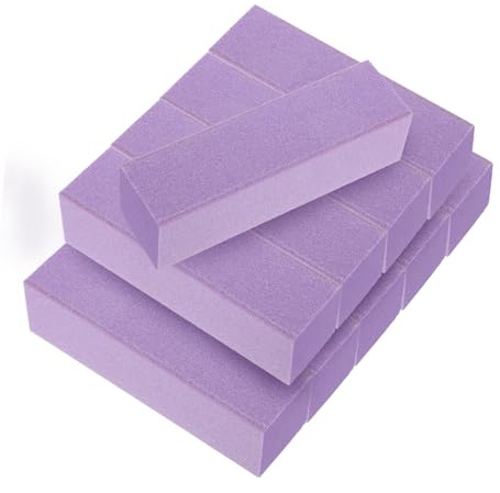 TOPBATHY 10stücke Nagelpuffer Für Zehennägel Mit Feile Und Polierer Maniküre Nägel Schwammpolierer Nagelwerkzeuge Für Frauen Für Maniküre Und Pediküre