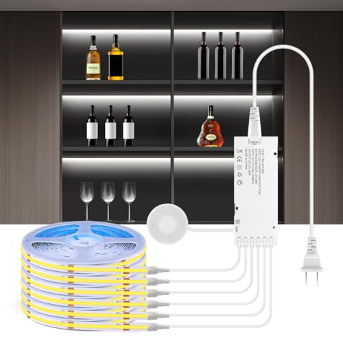 Cabinet Lights COB LED Strip 6 in 1 Dimmbar Penetrating Touch Controls