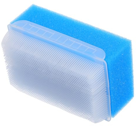 FRCOLOR Sensory Brush for Newborn Bath with Soft Dense Hair for Calming Sensory Experience Portable Cradle Cap Brush for Body Hair and Scalp Cleaning Minimalist Design