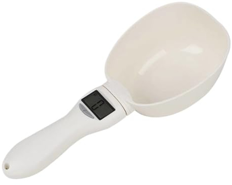 Hitburu Cuillère Balance - Balance de Précision 800g/0.1g avec Écran LED pour Nourriture Animaux | Mesure Précise pour Cuisine Pâtisserie Café,Pour Cuisine Pâtisserie Café Préparation Alimentaire