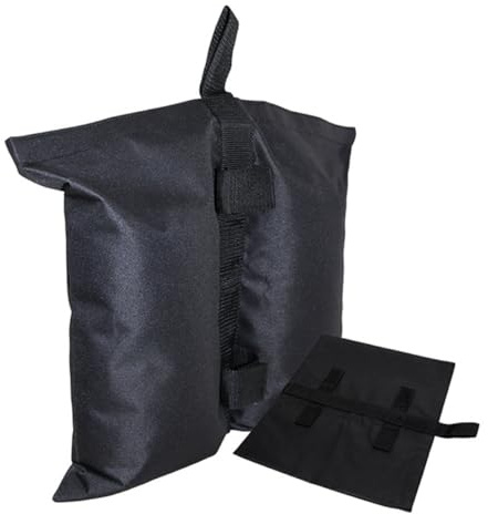 FONDOTIN Paquet de Sable Circulaire de Fixation pour Parasol et Tente, Paquet de Terre Résistant en Tissu, Poids Extérieur Anti-Vent pour Jardin, Plage et Camping