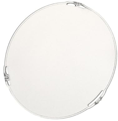LIGIGWASH Couvercle de Réflecteur en Verre Blanc pour Lampe Photo, Abat-Jour Doux et Mat, Diffuseur de Lumière pour Éclairage D'appoint en Studio, Compatible Éclairage Stroboscopique,