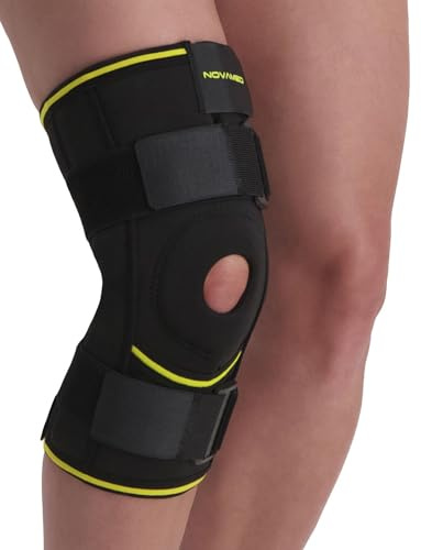 Knee PAD with Hinge (Black)