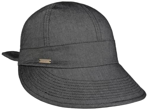 Seeberger Chambry Schildmütze Schirmmütze Sommercap Damencap Baumwollcap Cap Mütze Damenmütze Damen - mit Schirm Sommer Frühling-Sommer