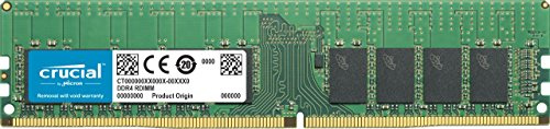 Crucial - Memoria para Servidor RAM de 16 GB (DDR4, 2933 MT/s, PC4-23400, CL21, Single Rank x4, ECC, Registered, DIMM, 288-Pin)