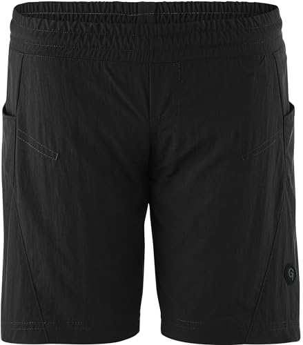 Gonso Kinder Breg Radhose kurz, Black, 140