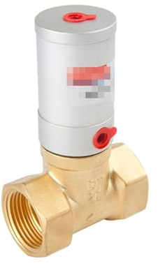 YEAHSO Q22HD 1/2 3/4 1 1-1/4 1-1/2 2 BSP Innengewinde, Flüssigkeitsvakuumsteuerung, Absperrventil, pneumatisch, Wasser (Size : 2)