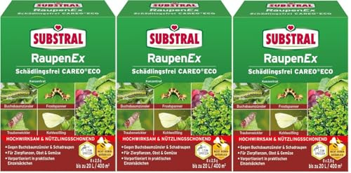 3 X 20g Substral Naturen®RaupenEX Schädlingsfrei Careo Eco