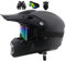 Youth Motocross Offroad Street Dirt Bike Helmet, Adult Full Face Motorcycle ATV Helmets MTB BMX MX Street Bike Helmet, Motorbike Downhill Off Road Crash Helmet, With Goggles Gloves Mask(Size:L(56-57CM