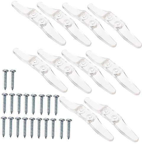 MUSISALY 10pcs Blind Cord Winder for Window Blinds Curtain Sunshades Cord Cleat Fixed Accessories for Home Office Boy Girl Safety in Kitchen
