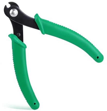 INJOYTEC Memory Wire Cutters 5 Inches Memory Wire Shears Miniature Wire Cutter Jewelry Wire Cutters Jewelry Parrot Beak Wire Cutter Jewelry Making Supplies for Crafting Beading DIY