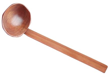 Kitchen Ladle Soup Spoon Wooden Serving Spoon Cookware Wooden Kitchen Utensils Durable Long Straight Handle