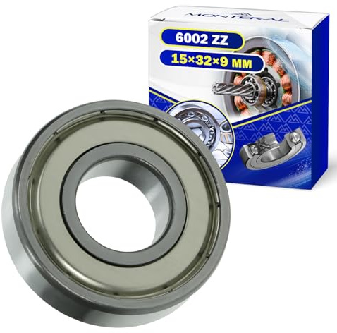 1 Stück Kugellager 6002 ZZ für den Motor mit Größe 15x32x9 mm - MONTERAL