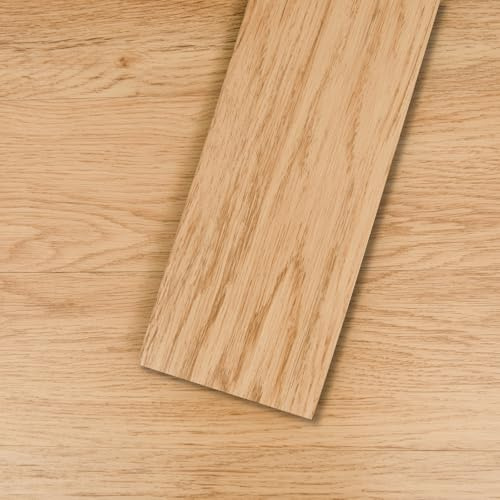 Mysflosy Vinylboden Selbstklebend, PVC Bodenbelag holzoptik wasserdicht, Eichenhonig 15,24 cm x 91,44 cm vinyl bodenbelag, 36 Dielen, Abdeckung 5 m²