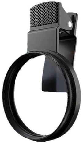 Filtro polarizador multiusos CPL de 52 mm con clip para lente adecuado para fotografía móvil, juego de accesorios polarizadores, filtro polarizador para videografía de teléfono