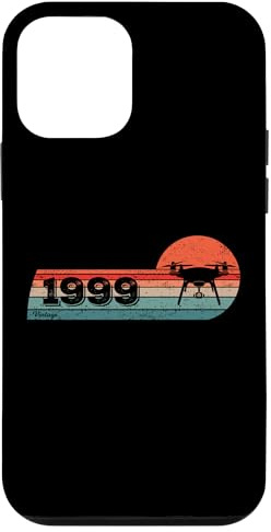 Drones-Pilot born 1999 Birthday Vintage Quadrocopter Drones Case for iPhone 12 mini
