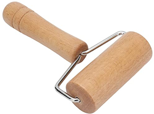 Rullo per pasta in legno, mattarello in legno antiaderente Rullo per pizza per pasticceria Pizza Biscotti Gnocchi Panetteria Torta Pane Uso domestico