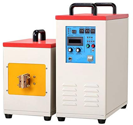 CGOLDENWALL Four de chauffage par induction à haute fréquence 15KW 30-100KHz pour la fonte et l'extinction industrielles de soudure de tuyaux en cuivre