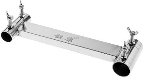 Tubayia Edelstahl Angelschirm Halterung Angeln Regenschirm Halter für Angelstuhl