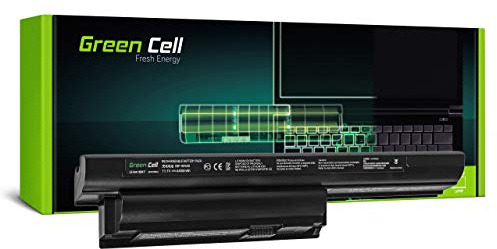 Green Cell VGP-BPL26 VGP-BPS26 VGP-BPS26A Akku für Sony Vaio Laptop (4400mAh 11.1V Schwarz)