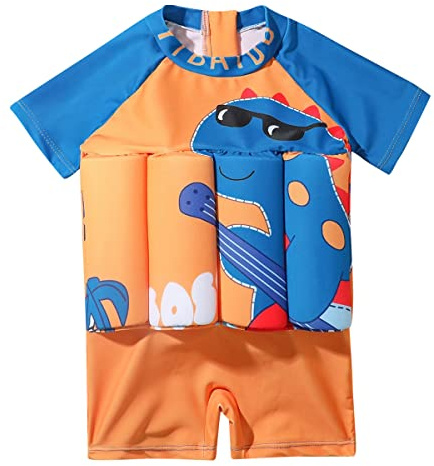 Bébé Garçons Petite Filles Flotteur Maillot de Bain Une pièce Flottant Flottabilité réglable Piscine Formation Costume Vêtements de Plage d'été