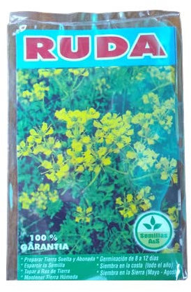 Semillas de Ruda - Semillas Naturales - Ruta Graveolens - Semillas Hierba Medicinal