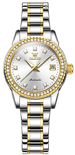 OLEVS Herrenuhren mit Lederarmband, Klassische Luxus-Armbanduhr für Männer, wasserdicht, elegant, analog, lässig, minimalistisch, einfache Armbanduhr für Männer