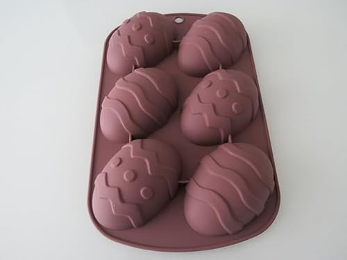 Large Easter Egg Silicone Chocolate Mould (6 Large Halves per Mould)