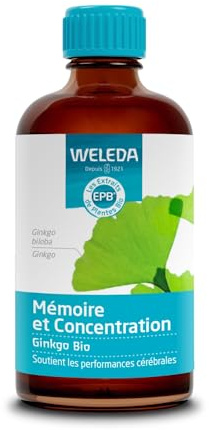 WELEDA - EPB® Ginkgo Bio - Mémoire et Concentration 100 ml