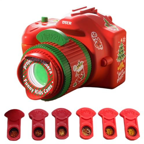 Petit Jouet de projecteur, projecteur de Diapositives,Caméra éducative sur Le thème du Nouvel an pour la Projection des - Jouets éducatifs pour la fête du Printemps, Jouets d'activité Parent-Enfant