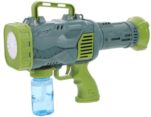 Toyvian Elektrische Bubble Blower Mit Löchern Tragbare Dinosaurier-seifenblasenmaschine Für Geburtstagsfeiern Outdoor-aktivitäten Und Spaß Im Sommer
