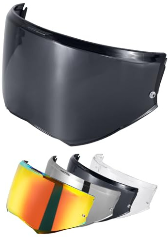 VCOROS Visière de Casque pour FF901/Advant X Visiere Casque Moto | Remplacement de Visière de Lentille de Casque de Bouclier de Vent de Moto