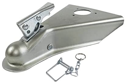 Enganche de remolque, Acoplador de remolque A-Frame Cap 5000 IBS se ajusta a la pelota de 2 pulgadas de la bola de coqueteo Rv PIEZAS CAMPER CARAVAN Accesorios Componentes