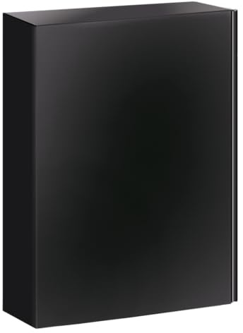[BOXXCO] 25 Stück 3er Präsentkartons Ecoline Schwarz für Wein-/Sektflaschen 360x250x95 mm – Edle Geschenkkartons mit Sichtfenster & Offener Welle