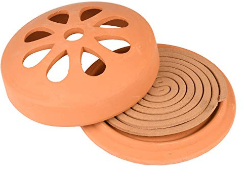 COILS à la citronnelle en terre cuite, Orange