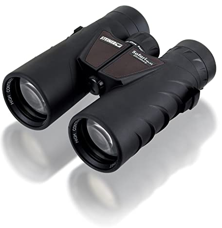 STEINER Fernglas Safari UltraSharp 10x42 - Deutsche Marken-Qualität, 10 Jahre Garantie, 10-Fach Zoom, kontrastreiche Bilder, hochwertiges Fernglas für Reisen, Natur- und Tierbeobachtung