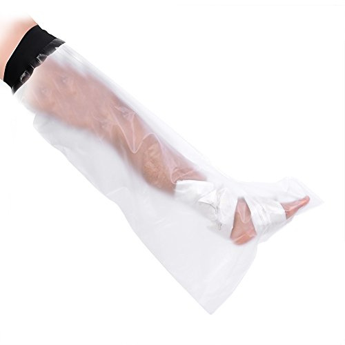 Wasserdichter Gips- und Verbandschutz für Bad & Dusche - Erwachsene Bein - Haltbarkeit & Schutz