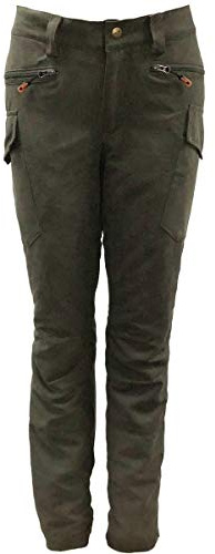 Game Ladies Elise Waterproof Trousers Multipocket Hunters Green Womens Pants