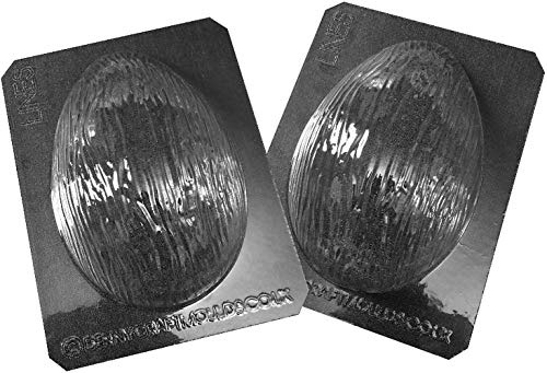 Wavy Lines Set of 2 Extra Large Easter Egg Moulds