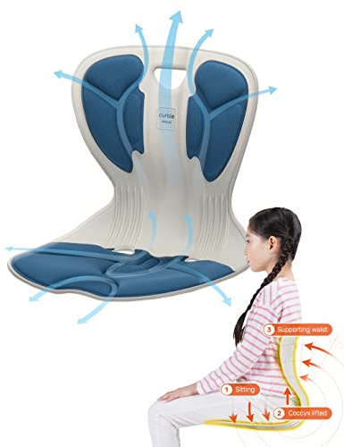 Haltungshilfe, Curble Chair, Modell: Comfy – Blau