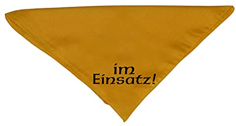 Hundehalstuch im Einsatz Assistenzhund Servicehund in Wunschfarben